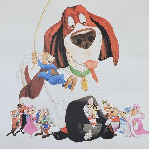 Walt Disney The Great Mouse Detective Vintage Movie Poster - Picture 6 of 6